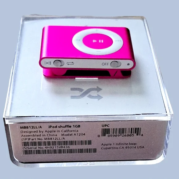 Apple iPod Shuffle 1GB - Pink - Picture 1 of 7